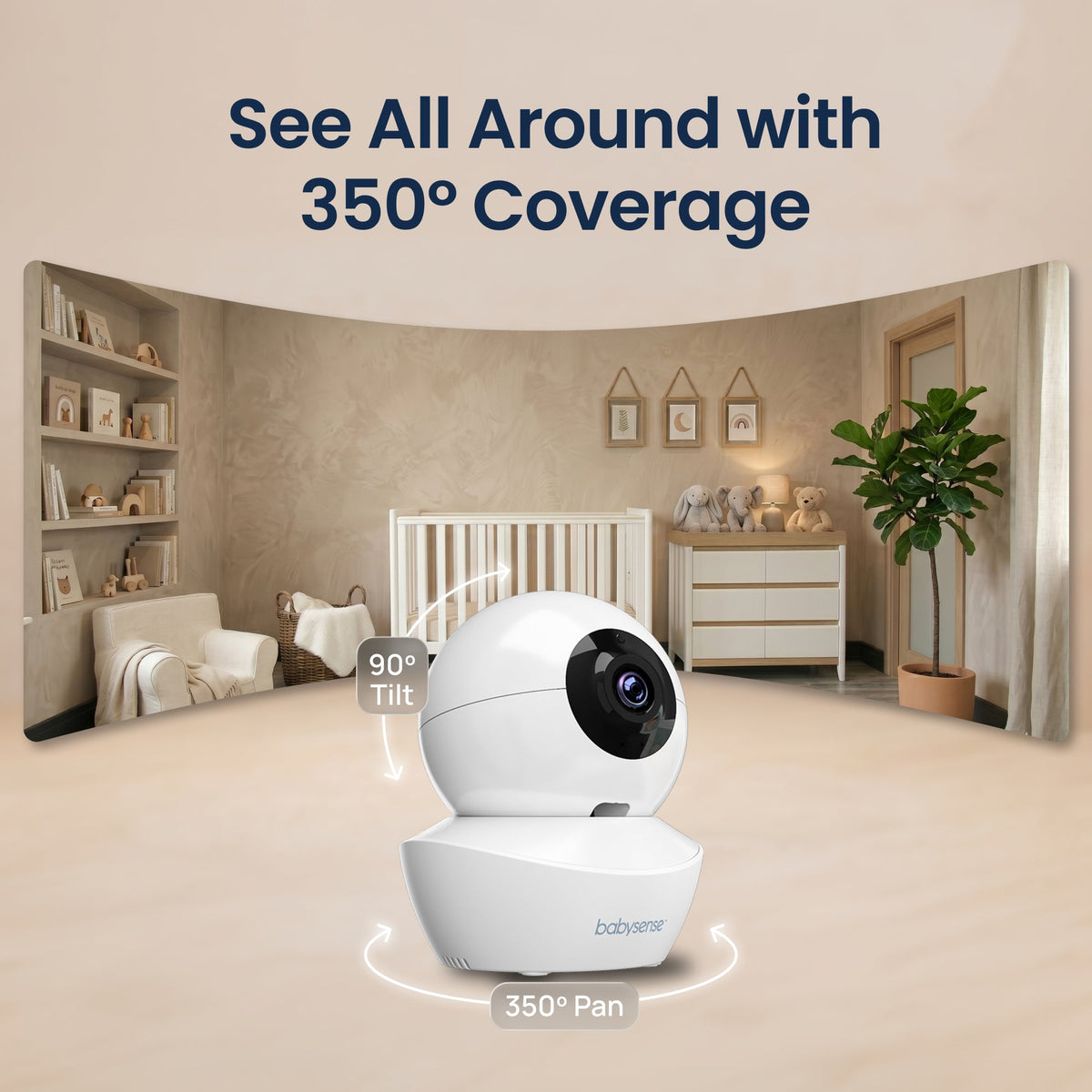 Add-On Camera for Video Baby Monitor HD S2 - Babysense